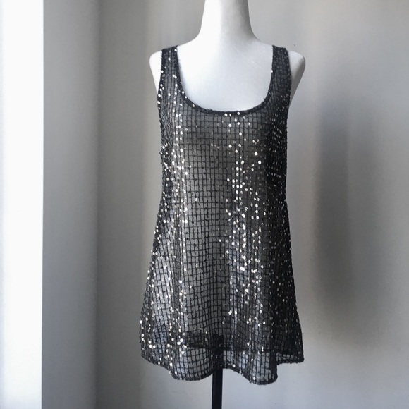 Collective concepts sequin tunic size large - Picture 3 of 12